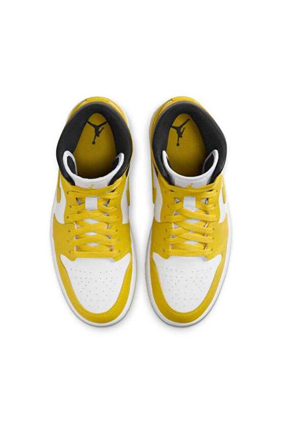 Air Jordan 1 Mid Kadın Basketbol Ayakkabısı (Dar Kalıp 1 Beden Büyük Almanızı Öneriyoruz)