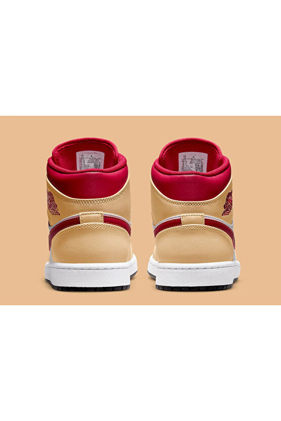 Air Jordan 1 Mid Cardinal Erkek Sneaker