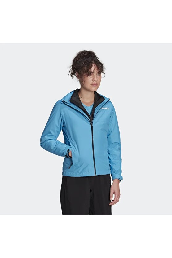 Terrex Multi Raın.rdy Primegreen Iki Katmanlı Kadın Spor Yağmurluk