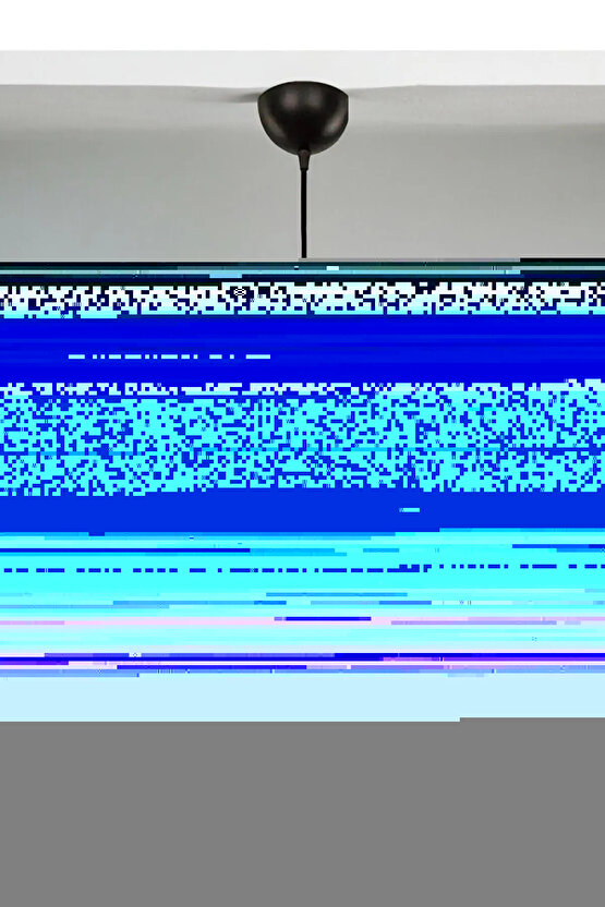 Modern Metal Sarkıt, Salon, Hol, Mutfak Avizesi, Beyaz Renk Metal Avize, 36 Cm Çapında Metal Avize