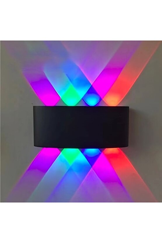 8 Watt Dekoratif Işık Süzmeli İç ve Dış Mekan, Bahçe, Otel, Cafe, Bar, İşletme Apliği, Modern Aplik