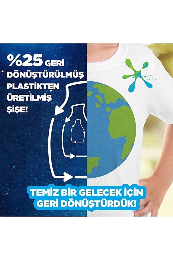 Active Oxygen Sıvı Çamaşır Deterjanı Beyaz Için En Zorlu Lekeleri Ilk Yıkamada Çıkarır 1690 Ml