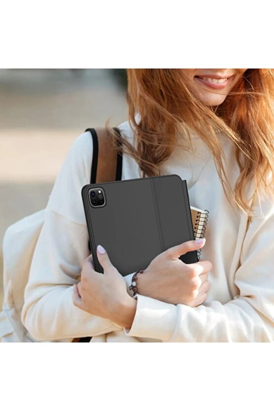 Ipad Klavyeli Manyetik Kılıf Touchpadli RGB Işıklı Bluetooth 1011. Nesil Air 54 10.9-11 Uyumlu