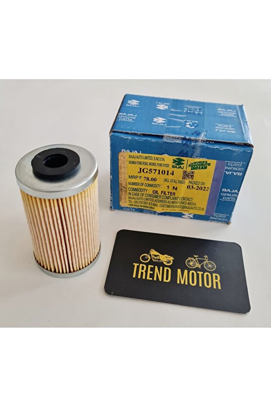 Pulsar Ns 200 Yağ Filtresi Orjinal