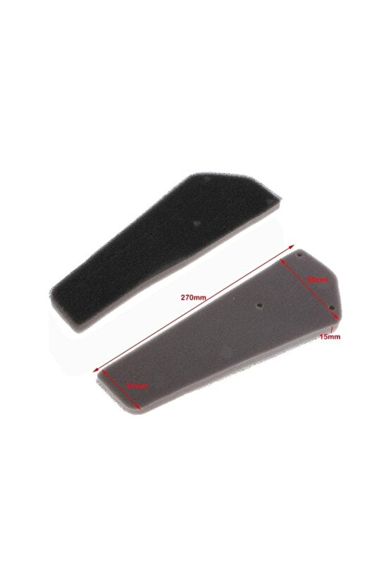 5 Adet 5080 Cc Hava Filtresi Sünger Model Gy6 Ekonomik Paket