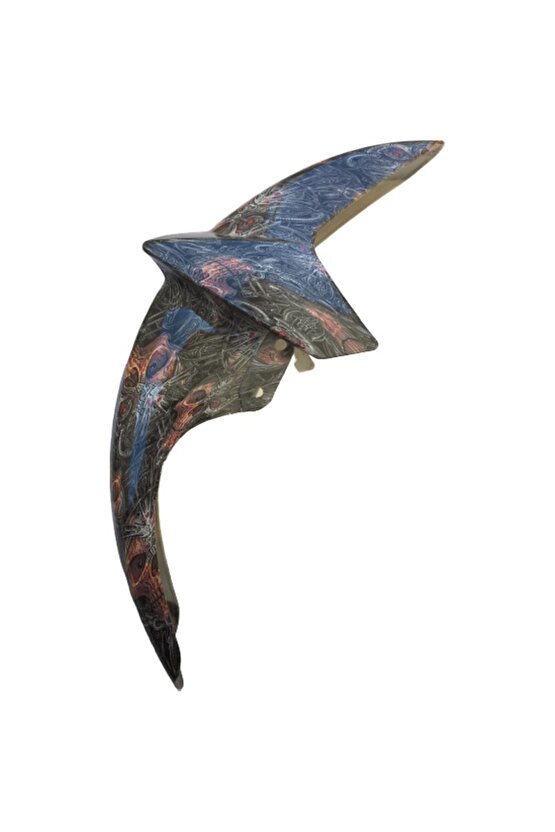 Ybr K Ön Çamurluk Karbon Kaplama Ebrili Kurukafa %100 Yerli