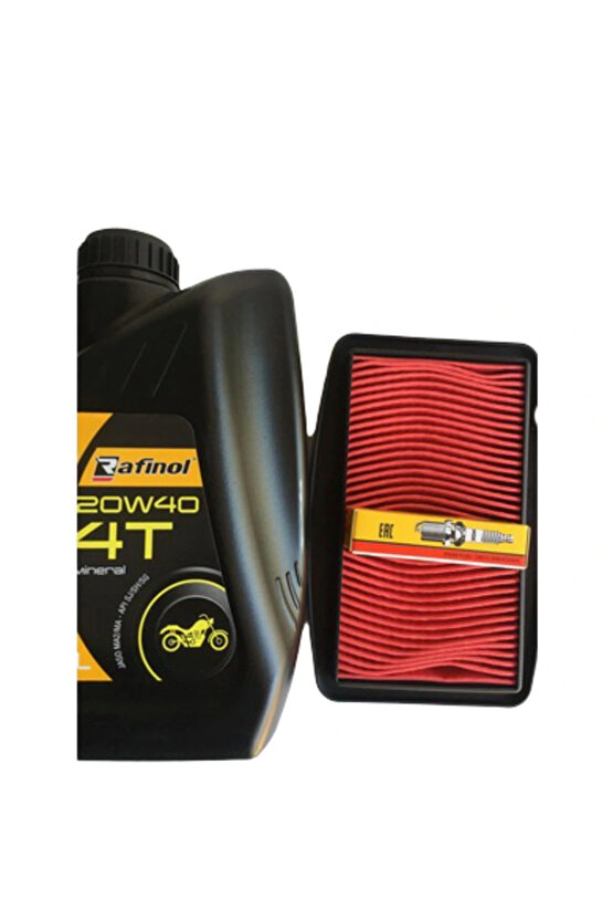 Honda Cbf Periyotik Bakım Seti Yağ+filtre+ngk Buji