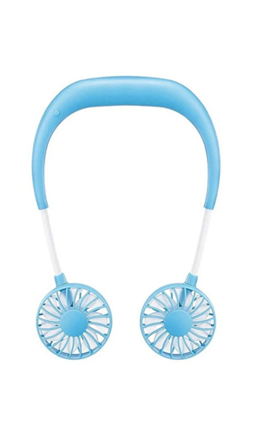 Giyilebilir Kablosuz Şarjlı Taşınabilir Mini Fan Vantilatör