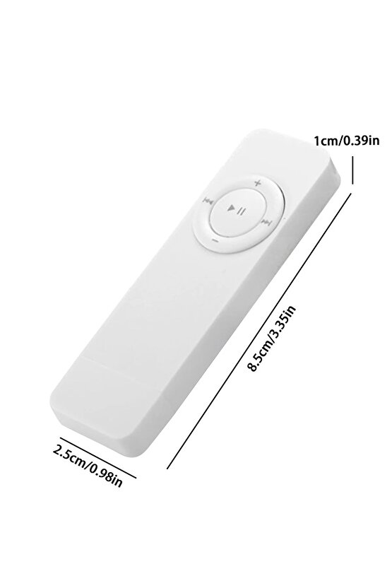 Bluetooth Lu Mp3 Player Dahili Hoparlör Kablolu Ve Kablosuz Kulaklık Ile Kullanabilme Mini Mp3 Çalar