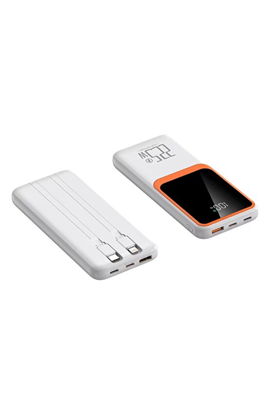 22.5W PD POWERBANK HIZLI ŞARJ DİJİTAL GÖSTERGE QUİCK CHARGE 3.0 TYPE-C TAŞINABİLİR ŞARJ ALETİ 5V-3A