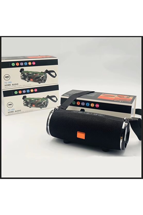 BLUETOOTH SPEAKER ŞARJLI KABLOSUZ HOPARLÖR PARTY BOX SES BOMBASI