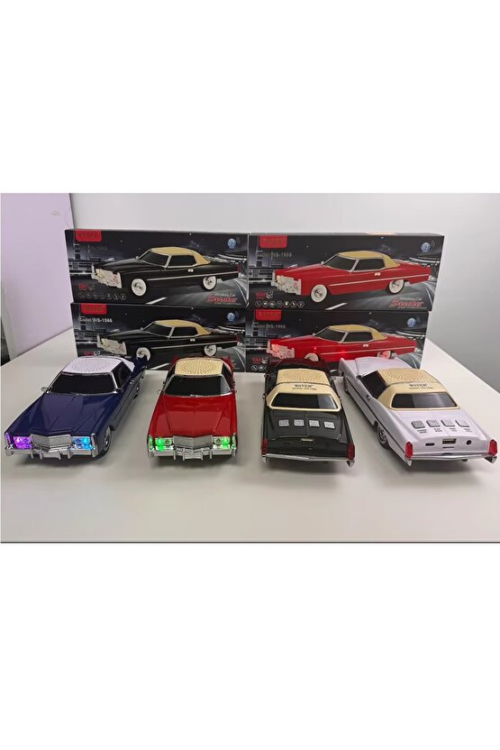 CADİLLAC ELDORADO NOSTALJİK ARABA ŞEKLİNDE BLUETOOTH SPEAKER ŞARJLI KABLOSUZ HOPARLÖR