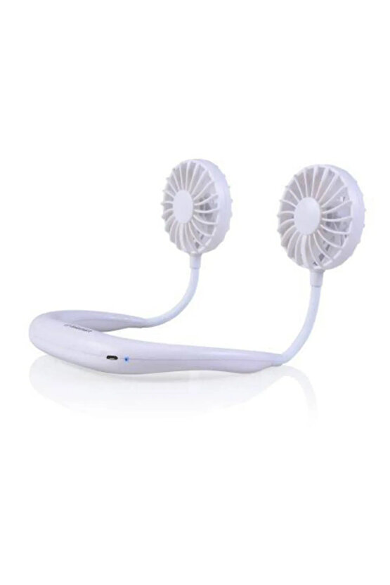 Boyun Askılı Giyilebilir Kablosuz Şarjlı Taşınabilir Mini Fan Vantilatör