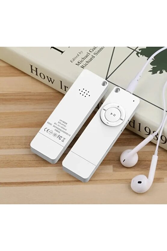 Bluetooth Lu Mp3 Player Dahili Hoparlör Kablolu Ve Kablosuz Kulaklık Ile Kullanabilme Mini Mp3 Çalar