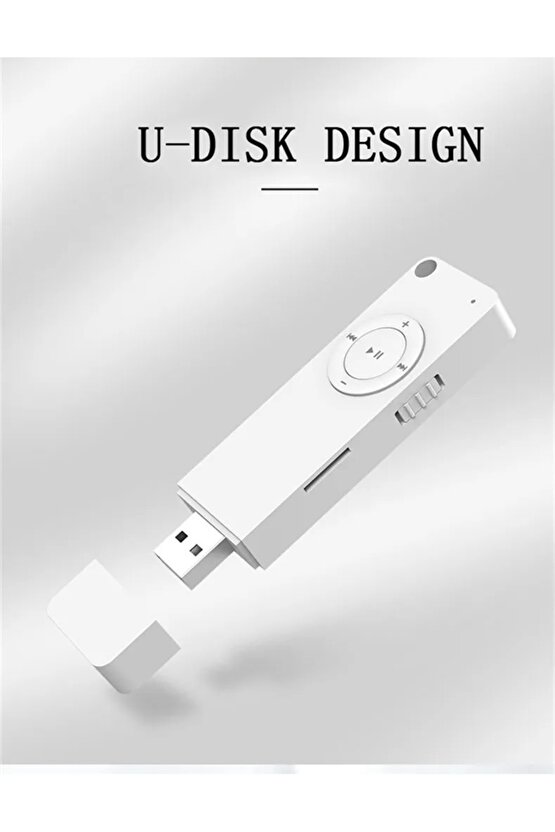 Bluetooth Lu Mp3 Player Dahili Hoparlör Kablolu Ve Kablosuz Kulaklık Ile Kullanabilme Mini Mp3 Çalar