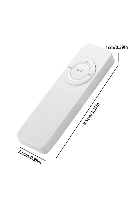 Bluetooth Lu Mp3 Player Dahili Hoparlör Kablolu Ve Kablosuz Kulaklık Ile Kullanabilme Mini Mp3 Çalar