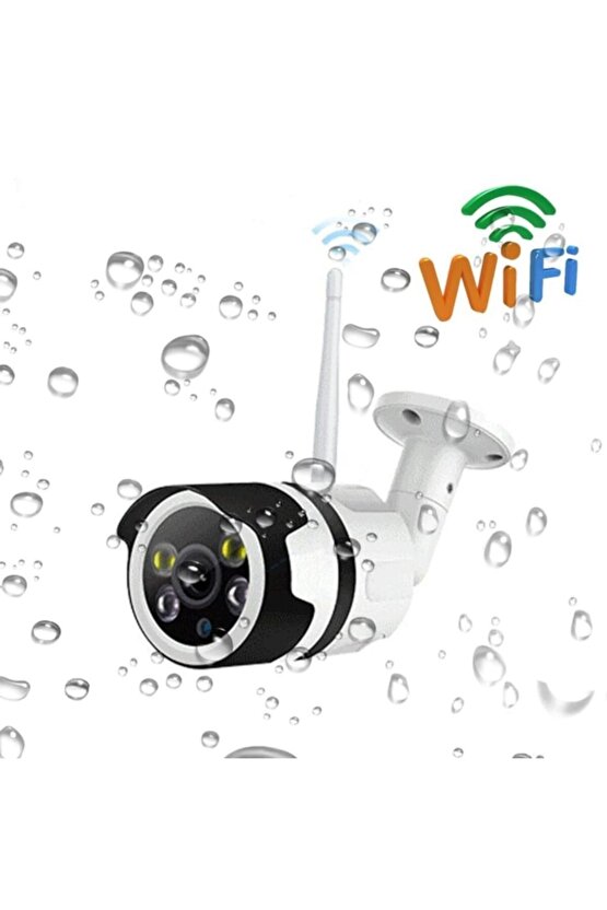 Gece Görüşlü Dış Mekan Güvenlik Kamerası Su Geçirmez Ip Kamera