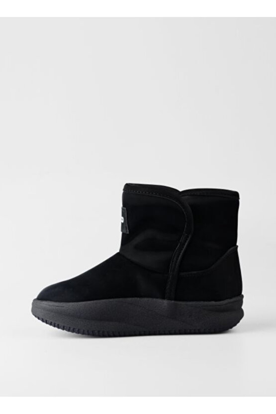 PAK KIZ ÇOCUK İÇİ TÜYLÜ BOT SİYAH