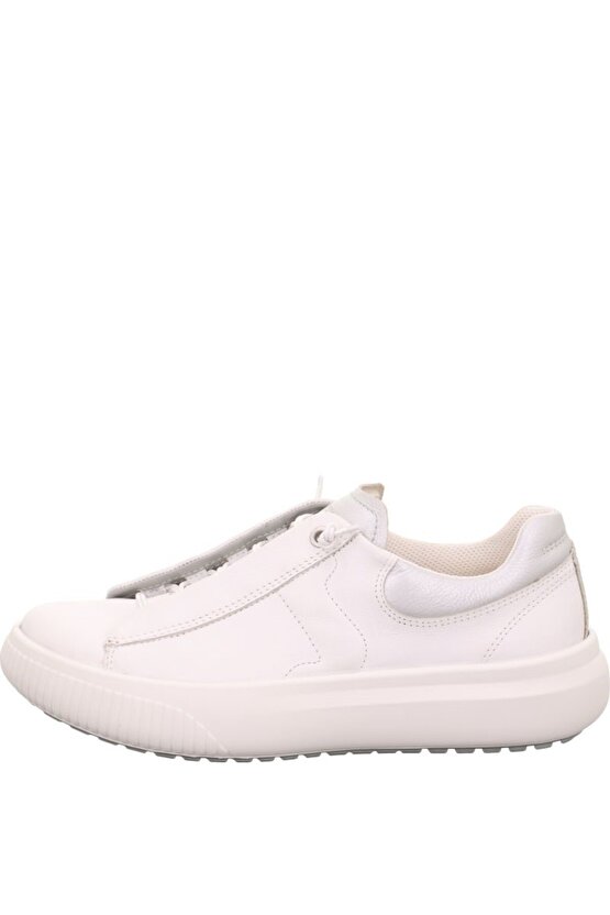 T4 Jump Hakiki Deri Anatomik Taban Beyaz Kadın Sneaker