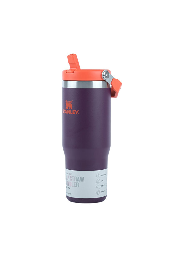 The Iceflow Flip Straw Mor Termos (10-09993-538)