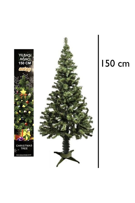 Lüx 150 cm 220 Dallı Yılbaşı Ağacı