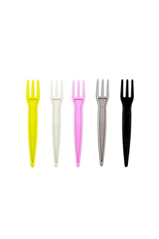 Cips Çatalı Renkli - 1000li