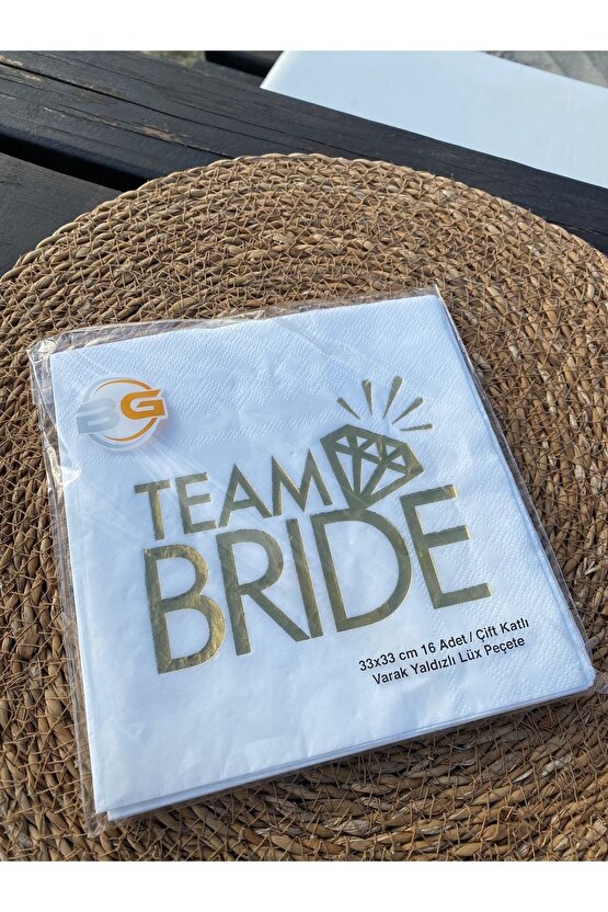 Team Bride Peçete