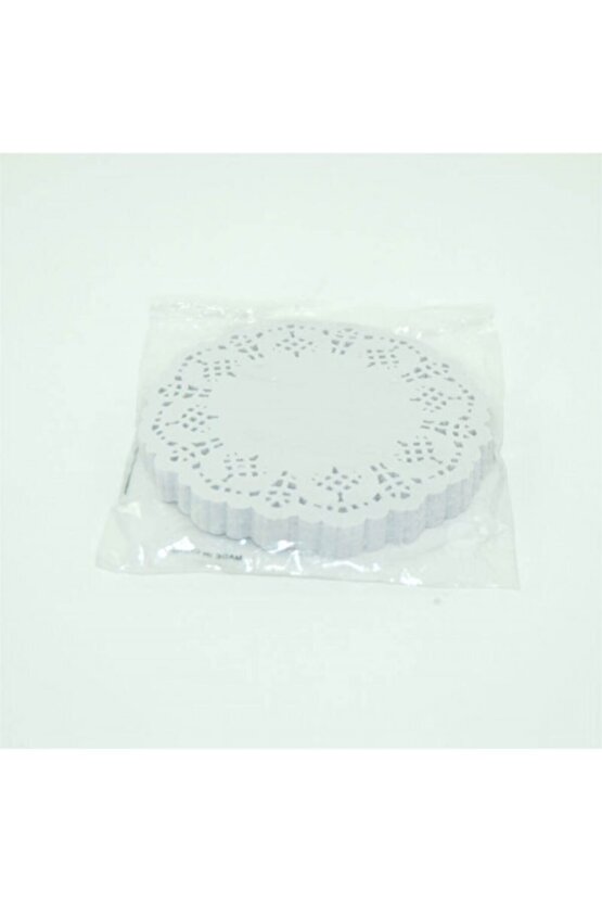 Bardak Altlıgı Dantel Kagıt 100 Lu 9 cm