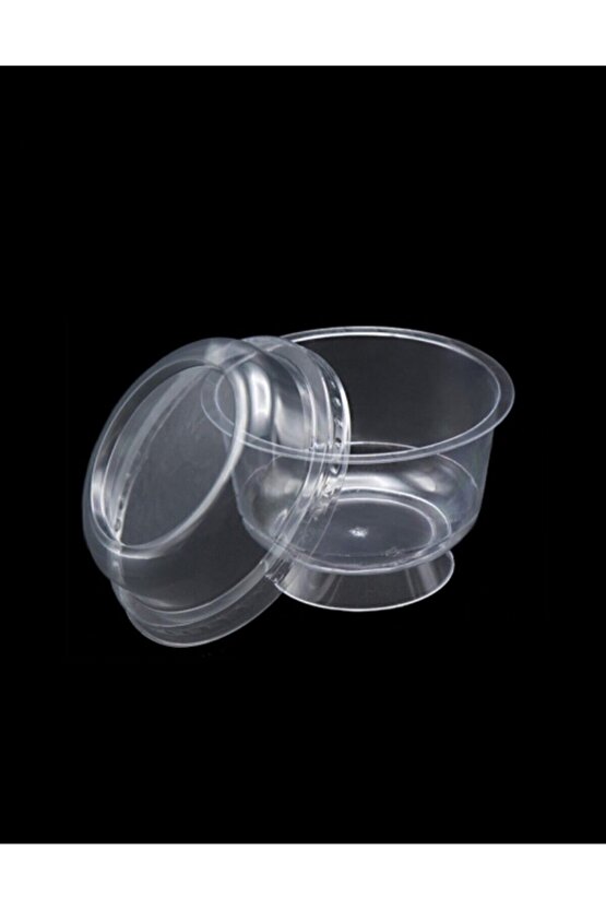 Plastik Tatlı Kabı 180cc 25 Adet