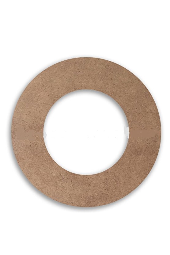 28 Cm Kapı Süsü Kasnağı 3mm Ham Mdf