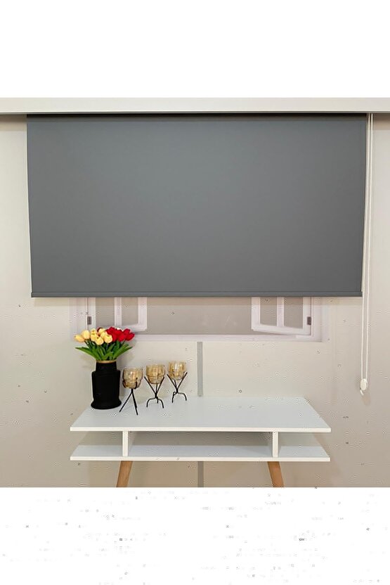 Stor Perde Antrasit Gri Modern Güneşlik Stor 1.kalite