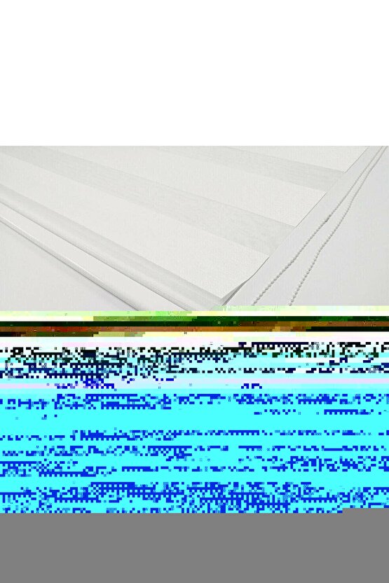 Zebra-beyaz Bambu Zebra Perde