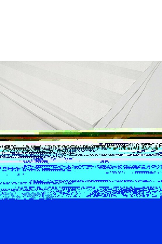 Zebra-beyaz Bambu Zebra Perde