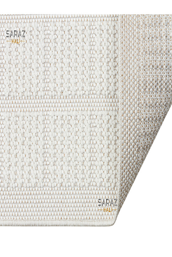 Bukle Beyaz Yumuşak Dokulu Halı Kilim Salon Mutfak Koridor Kesme Yolluk Dokuma Makine Halısı 11880