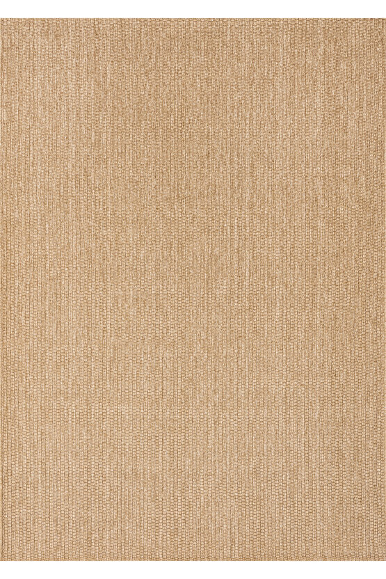 Sisal Jut Hasır Model Tek Renk Dokuma Yıkanabilir Toz Vermez Halı Kahve