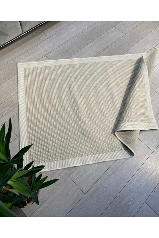 Macro Sisal Bordürlü Jut Hasır Halı 9427