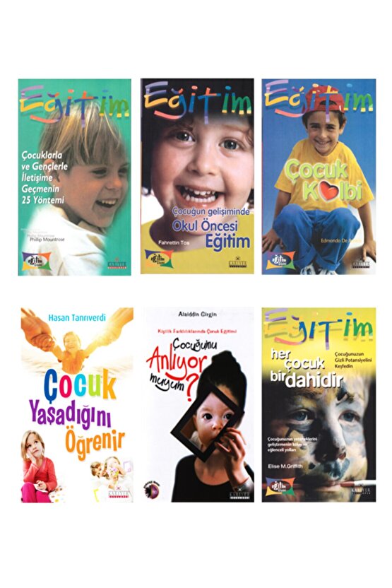 Çocuk Eğitim Seti-1 (6-kitap)