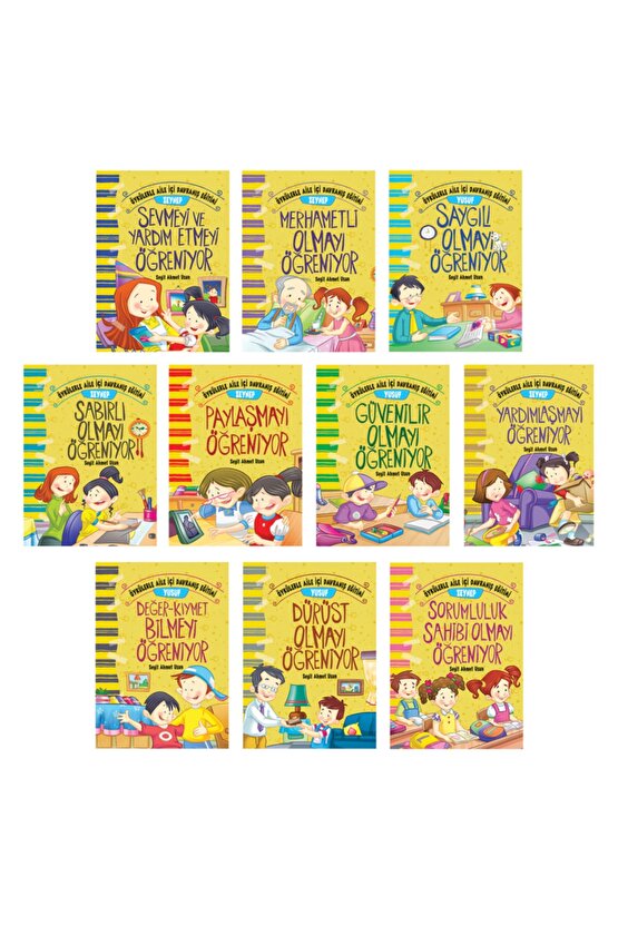 Öykülerle Aile Içi Davranış Eğitimi Set 10 - Kitap