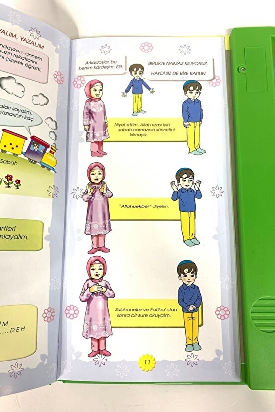 Sesli Namazı Öğreten Kitap Sure,dua,namaz Kılınışları,abdest,sesli Sureler