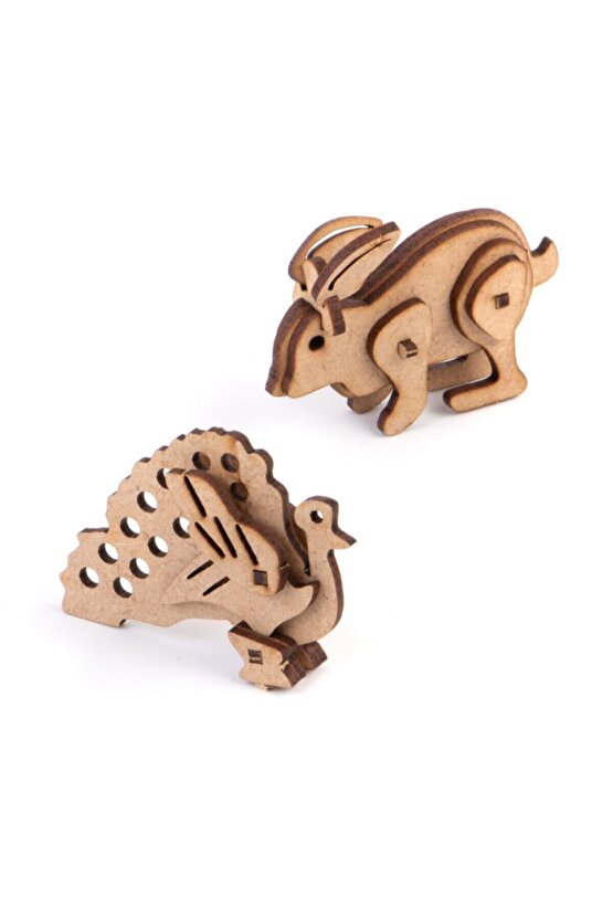 - Ahşap Çiftlik Seti  Doğal Ve Eğitici Kendin Yap Maket Oyuncak