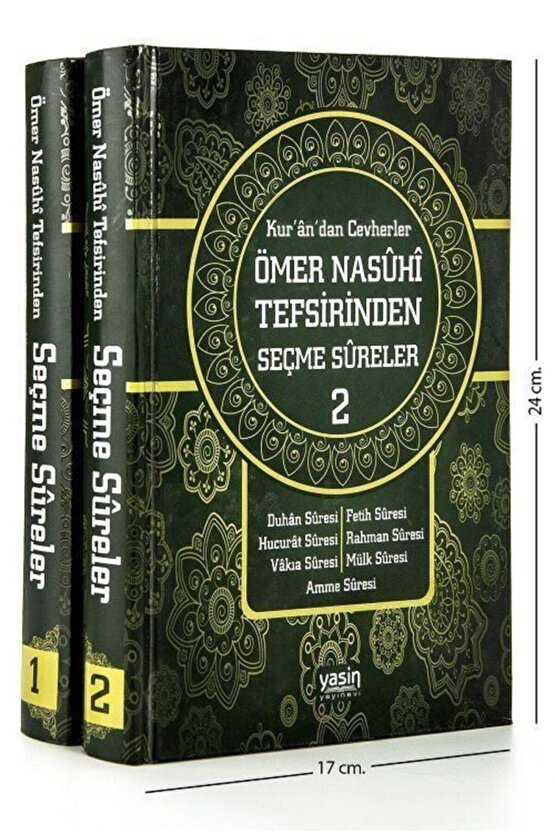 Kurandan Cevherler Ömer Nasuhi Tefsirinden Seçme Sureler 2 Cilt