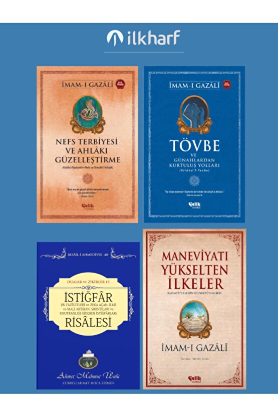 Nefs Terbiyesi - Tövbe - istiğfar risalesi - Maneviyatı Yükselten İlkeler 4lü Set