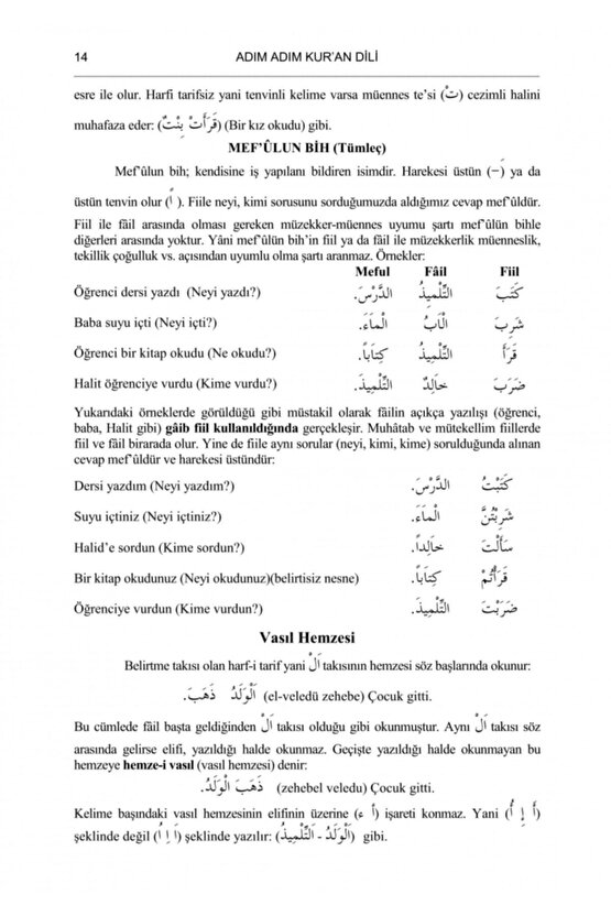 Adım Adım Kuran Dili - Necla Yasdıman