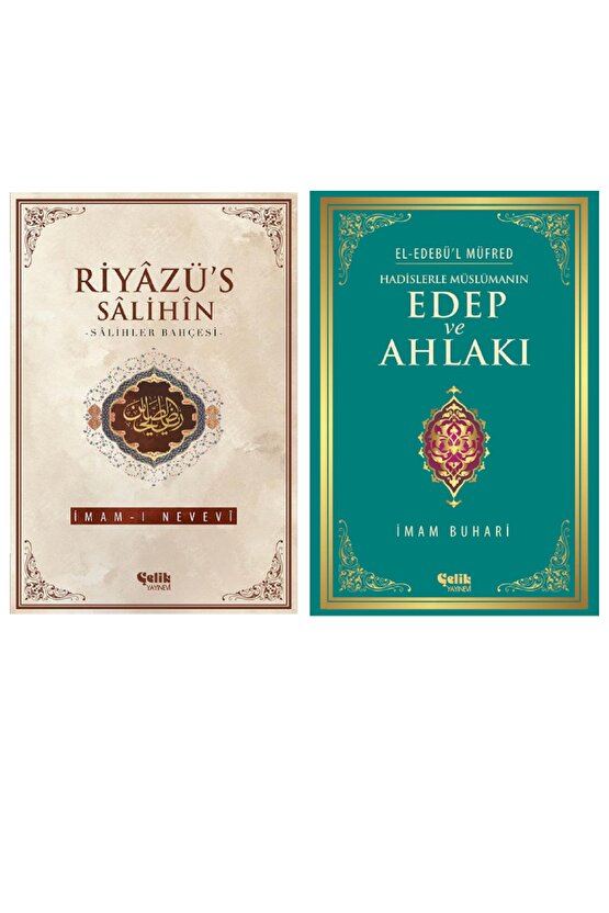 Hadislerle Müslümanın Edep Ve Ahlakı - Riyazüs Salihin Kitap 2li Set