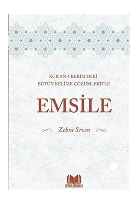 Emsile, Bina, Maksut 3 Kitap