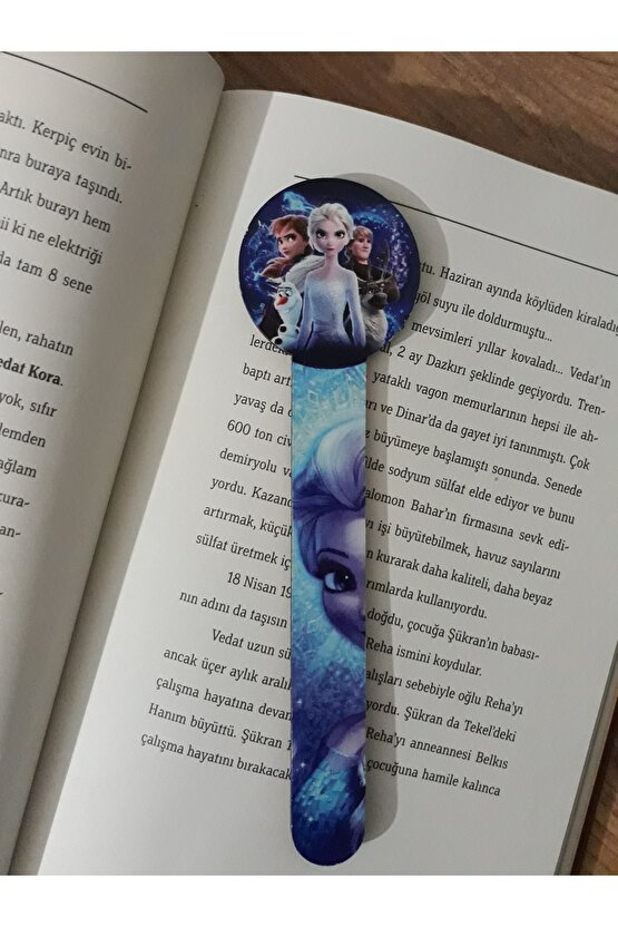 Elsa Ahşap Kitap Ayracı