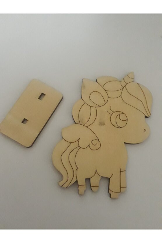 Beceri Geliştiren Ahşap Biblo Boyama 3lü