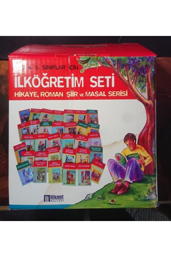 Ilköğretim Seti-hikaye Roman Şiir Ve Masal Serisi 33 Kitap