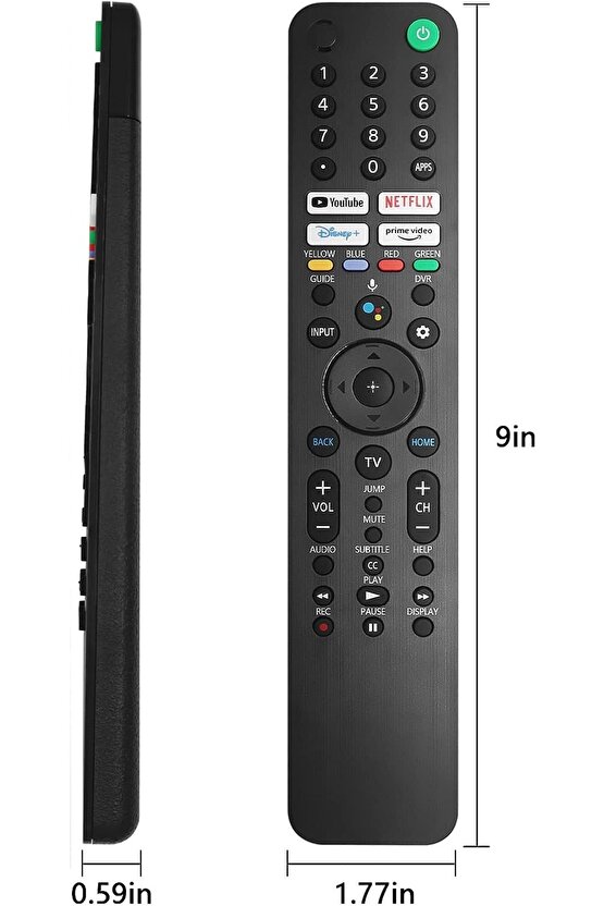 Sony Rmf-tx200b 4k Android Uyumlu Led Tv Kumandası