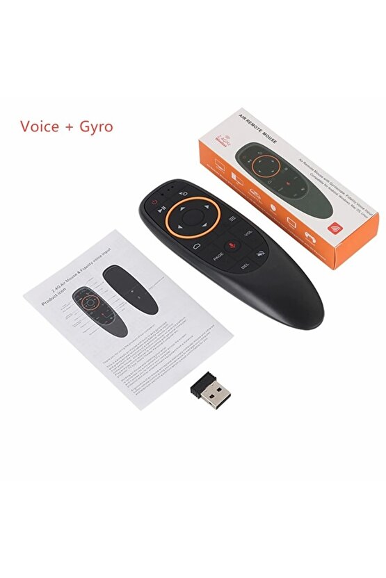 Dreamstar B2 Pro Uyumlu Android Box Kumandası Ses Komutlu